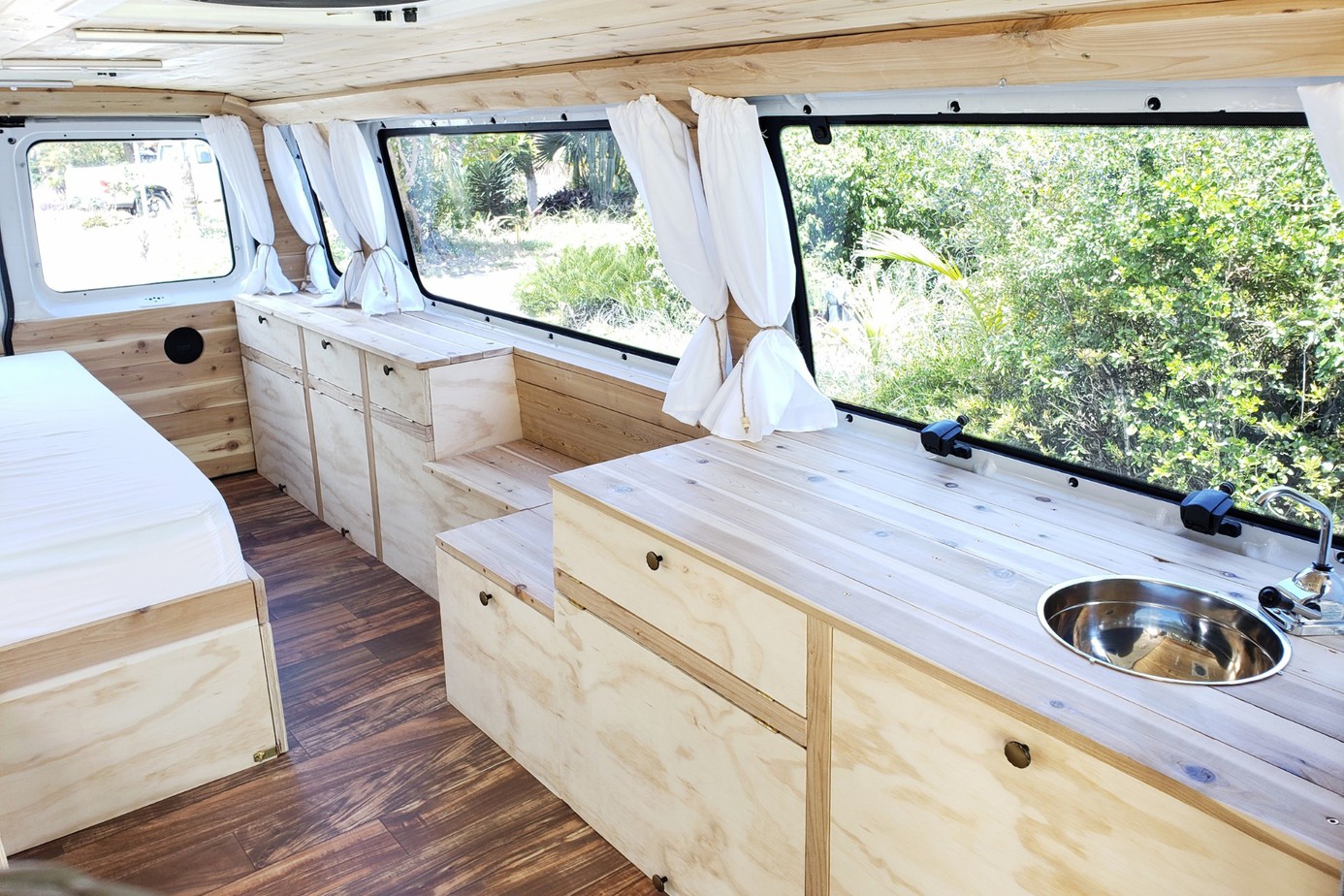 Camper Van Built Cedar